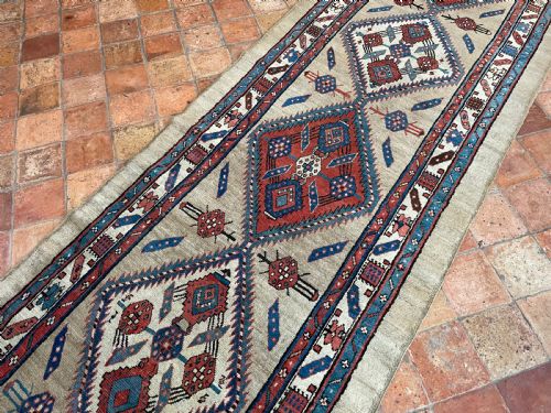 ANTIQUE SARAB RUNNER - ADDITIONAL PHOTO 4