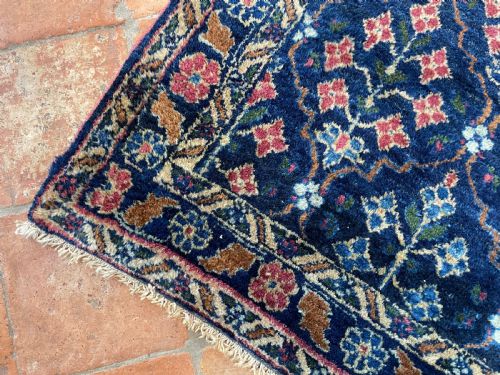 ANTIQUE HAMADAN RUG - ADDITIONAL PHOTO 2