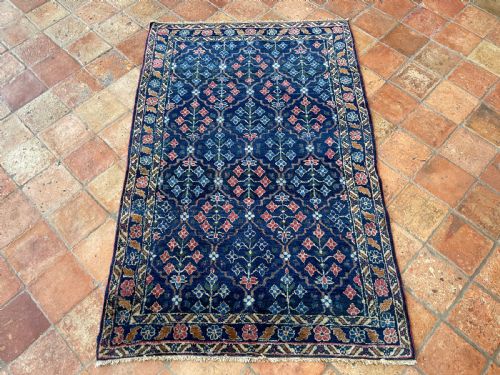 ANTIQUE HAMADAN RUG - ADDITIONAL PHOTO 3