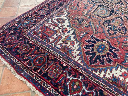 OLD HERIZ RUG - ADDITIONAL PHOTO 2