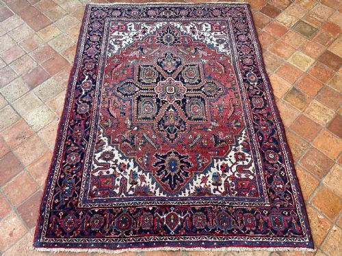 OLD HERIZ RUG - ADDITIONAL PHOTO 5