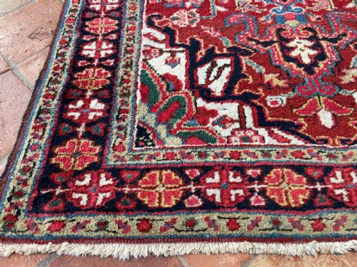OLD HERIZ RUG - ADDITIONAL PHOTO 4
