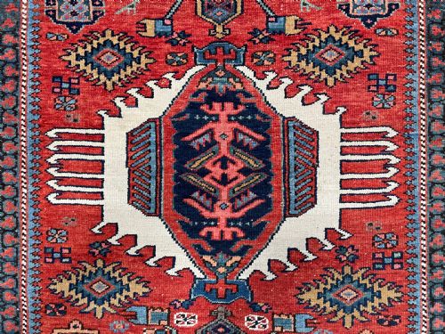 ANTIQUE KARAJA RUG - ADDITIONAL PHOTO 2