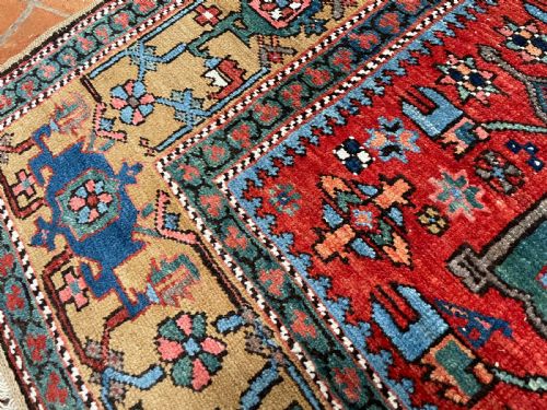 ANTIQUE KARAJA RUG - ADDITIONAL PHOTO 3