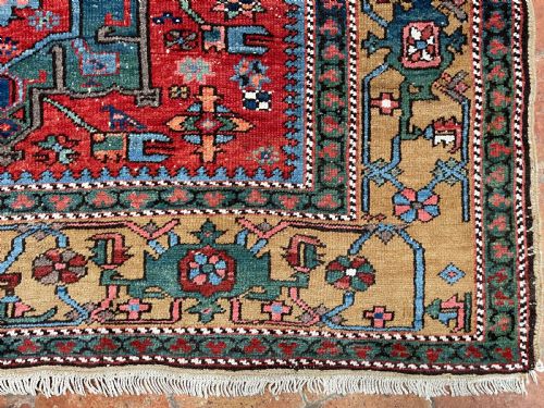 ANTIQUE KARAJA RUG - ADDITIONAL PHOTO 6