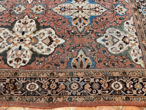 ANTIQUE MAHAL CARPET - ADDITIONAL PHOTO 3
