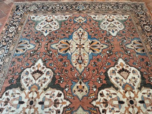 ANTIQUE MAHAL CARPET - ADDITIONAL PHOTO 6