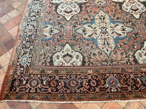 ANTIQUE MAHAL CARPET - ADDITIONAL PHOTO 7