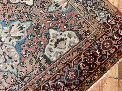 ANTIQUE MAHAL CARPET - ADDITIONAL PHOTO 8