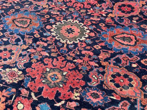 ANTIQUE FARAHAN CARPET - ADDITIONAL PHOTO 9