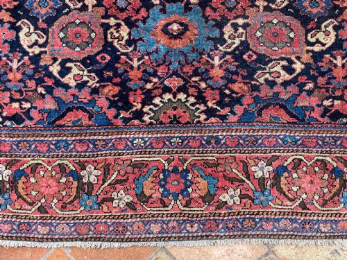 ANTIQUE FARAHAN CARPET - ADDITIONAL PHOTO 10