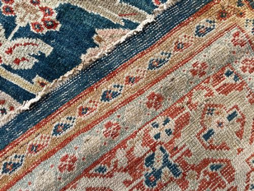 RARE ANTIQUE ZIEGLER CARPET - ADDITIONAL PHOTO 10