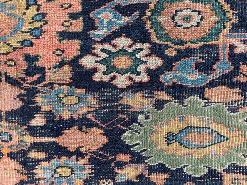 ANTIQUE FARAHAN CARPET - ADDITIONAL PHOTO 3