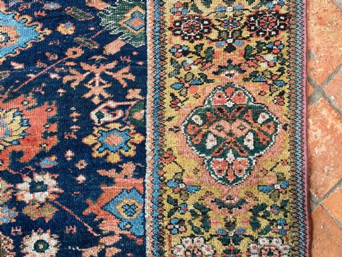 ANTIQUE FARAHAN CARPET - ADDITIONAL PHOTO 6
