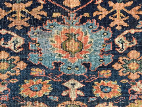 ANTIQUE FARAHAN CARPET - ADDITIONAL PHOTO 8