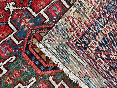 ANTIQUE KARAJA CARPET - ADDITIONAL PHOTO 1