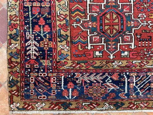 ANTIQUE KARAJA CARPET - ADDITIONAL PHOTO 4
