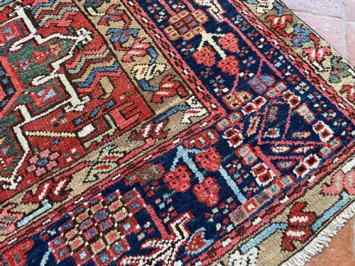 ANTIQUE KARAJA CARPET - ADDITIONAL PHOTO 9