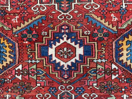 ANTIQUE KARAJA CARPET - ADDITIONAL PHOTO 10
