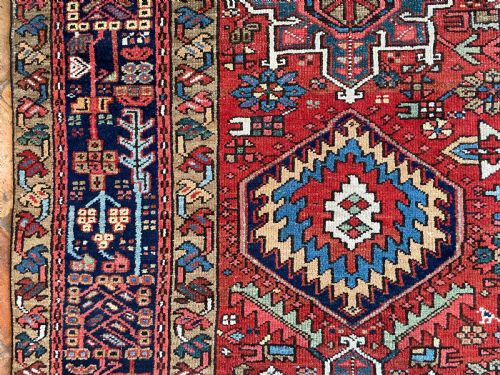 ANTIQUE KARAJA CARPET - ADDITIONAL PHOTO 12