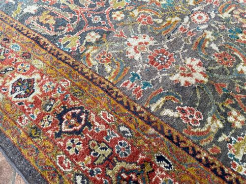 ANTIQUE ZIEGLER CARPET - ADDITIONAL PHOTO 7