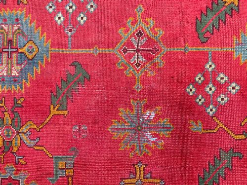 ANTIQUE USHAK CARPET - ADDITIONAL PHOTO 18