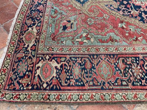 ANTIQUE HERIZ RUG - ADDITIONAL PHOTO 6