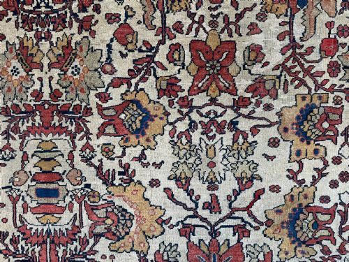 ANTIQUE ZIEGLER CARPET - ADDITIONAL PHOTO 2