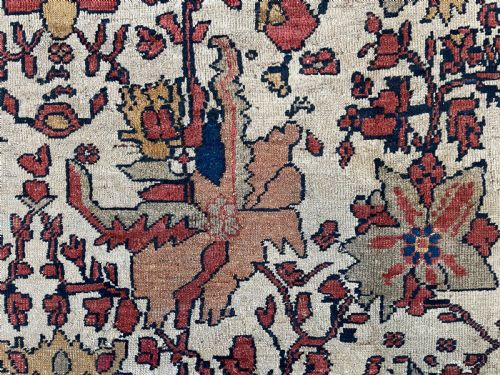 ANTIQUE ZIEGLER CARPET - ADDITIONAL PHOTO 9