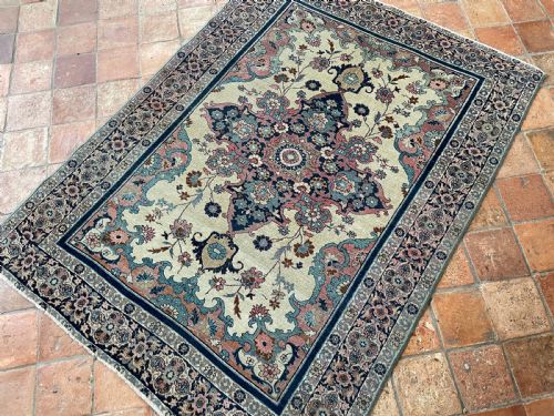 ANTIQUE TABRIZ RUG - ADDITIONAL PHOTO 5