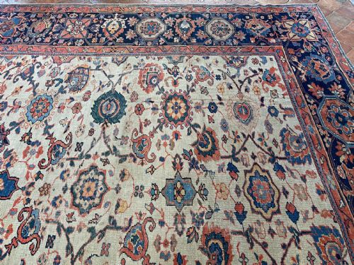 ANTIQUE ZIEGLER CARPET - ADDITIONAL PHOTO 3