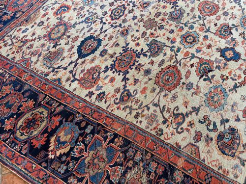 ANTIQUE ZIEGLER CARPET - ADDITIONAL PHOTO 4