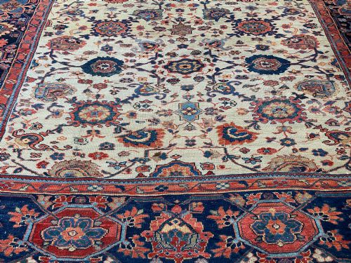 ANTIQUE ZIEGLER CARPET - ADDITIONAL PHOTO 6