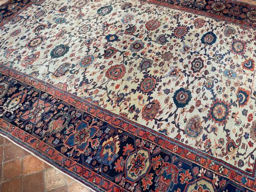 ANTIQUE ZIEGLER CARPET - ADDITIONAL PHOTO 11