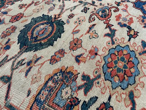 ANTIQUE ZIEGLER CARPET - ADDITIONAL PHOTO 13