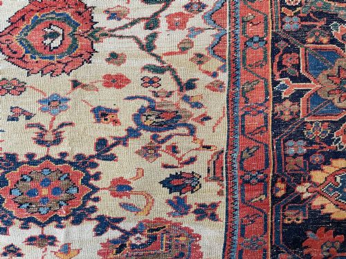 ANTIQUE ZIEGLER CARPET - ADDITIONAL PHOTO 14