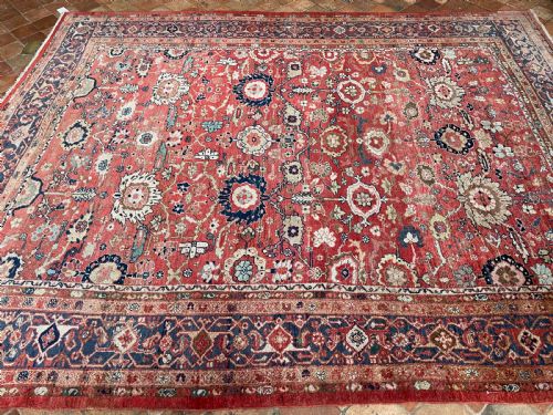 ANTIQUE SULTANABAD CARPET - ADDITIONAL PHOTO 7