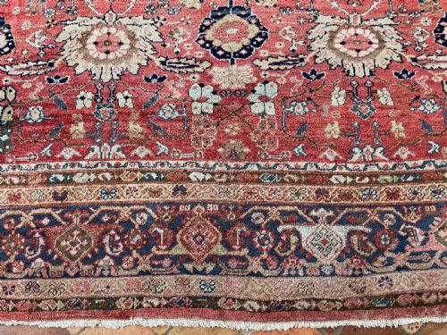ANTIQUE SULTANABAD CARPET - ADDITIONAL PHOTO 13