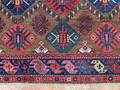 ANTIQUE KURDISH RUG - ADDITIONAL PHOTO 1