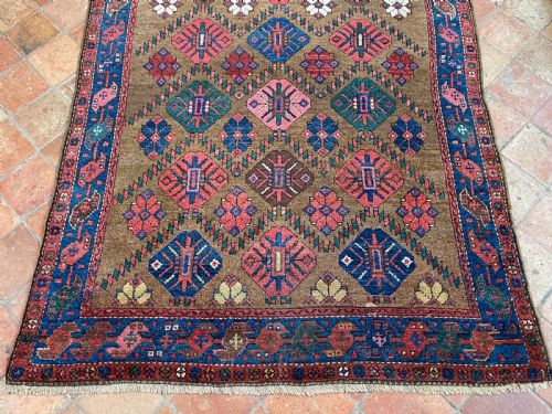 ANTIQUE KURDISH RUG - ADDITIONAL PHOTO 3