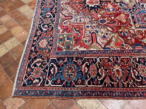ANTIQUE HERIZ CARPET - ADDITIONAL PHOTO 6