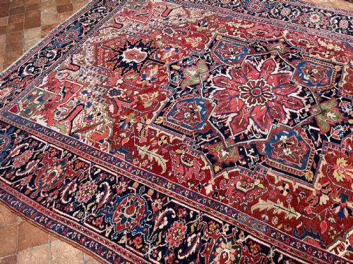 ANTIQUE HERIZ CARPET - ADDITIONAL PHOTO 7