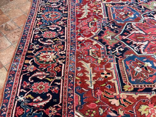 ANTIQUE HERIZ CARPET - ADDITIONAL PHOTO 8
