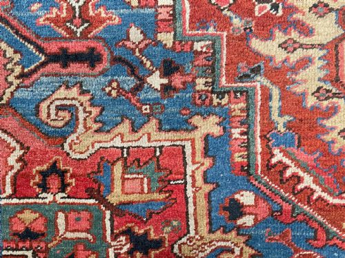 ANTIQUE HERIZ CARPET - ADDITIONAL PHOTO 1