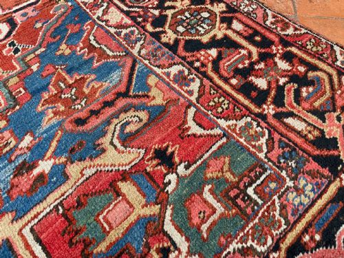 ANTIQUE HERIZ CARPET - ADDITIONAL PHOTO 2
