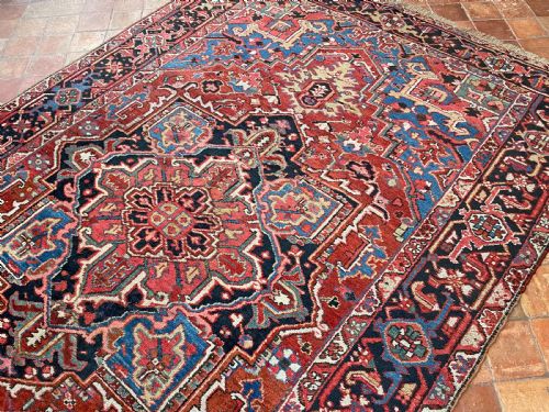 ANTIQUE HERIZ CARPET - ADDITIONAL PHOTO 3