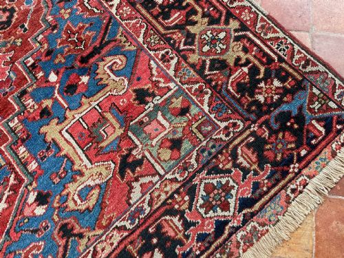 ANTIQUE HERIZ CARPET - ADDITIONAL PHOTO 4