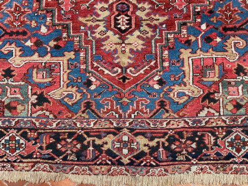 ANTIQUE HERIZ CARPET - ADDITIONAL PHOTO 5