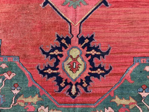 ANTIQUE SERAPI CARPET - ADDITIONAL PHOTO 6