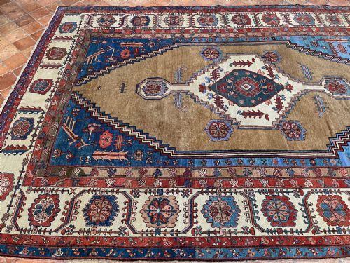 ANTIQUE BAKSHAISH CARPET - ADDITIONAL PHOTO 1